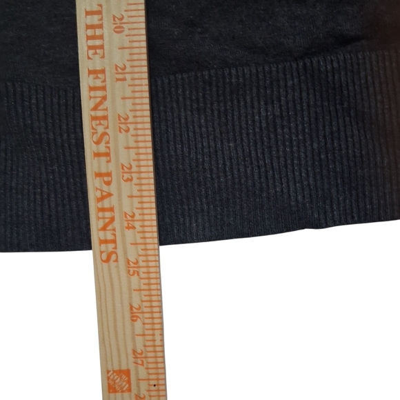 SALE EUC apt. 9 Sz. 2XL Dark Gray/Purple Faux Vest/Blouse - Picture 7 of 10